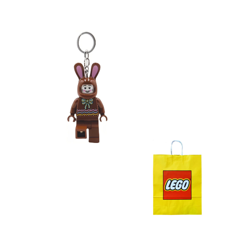 Брелок LEGO "Шоколадный кролик" (LGL-KE180H) - Boxette Shop